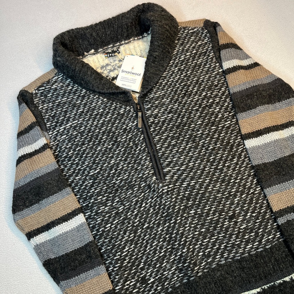 NWT Smartwool x CHUP Potlatch 1/2 Zip Merino Blend Sweater Women's Medium